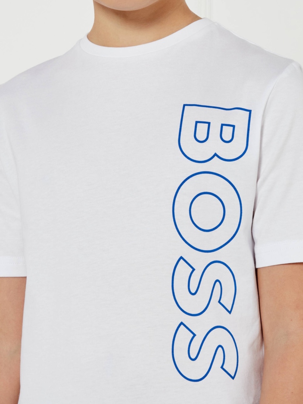Boss White Short-Sleeve Tee